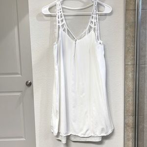 Short Dress - Large - White - Like New